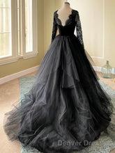 A-line/Princess Square Court Train Tulle Wedding Dresses with Appliques Lace